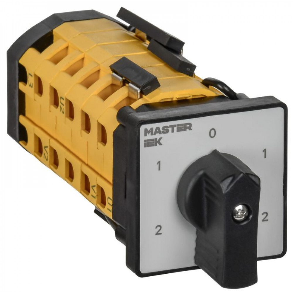 Изображение товара Переключатель кулачковый 10А IEK MI-CS10-010-023 со стандартной рукояткой