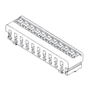 608283303845000, Проводные клеммы и зажимы WIRE TO BOARD