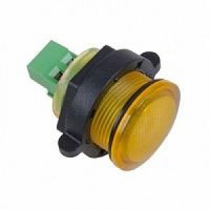 CNX722C400FVB, Светодиодные панельные индикаторы 22MM YELLOW FLEXVOLT SCREW BLOCK