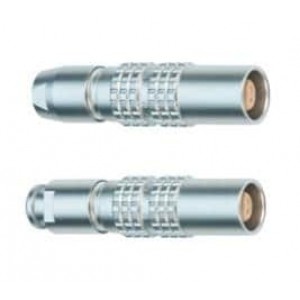 PGZ.2S.308.CLLD82, Цилиндрические защелкивающиеся разъемы 8P Straight Plug Chrome Cu