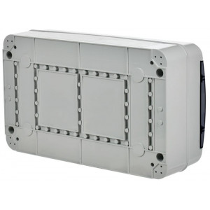 Корпус пластиковый КМПн-18 IP65 черн. прозр. дверь TEKFOR TF5-KP72-N-18-65-K03-K02
