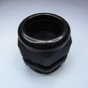 DDL-M63P (black), Кабель ввод, крепление на панель, гайка для крепления на панель приобретается отдельно