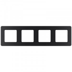 Рамка 4-м Inspiria антрацит Leg 673963