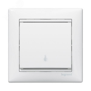 Рамка 1-м Valena бел. Leg 774451