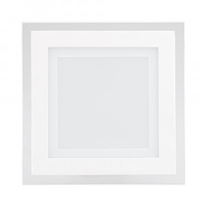 Светодиодная панель LT-S160x160WH 12W Warm White 120deg 015562, Стеклянная квадратная панель 12Вт / ТЕПЛЫЙ 2700-3000K / 950лм / 120°. Размер 160x160x45мм (в отверстие 125x125мм). Корпус белый. Питание от сети 230VAC, драйвер в к-те 300mA 25-45V. Для использования с диммерами TRIAC замените драйвер на ARJ-LK48320-DIM