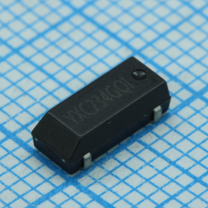 X803832768KGD4GI, Резонатор кварцевый 32.768кГц 20ppm 12.5пФ, SMD (4 вывода) 8.0х3.8мм, -40…+85°С