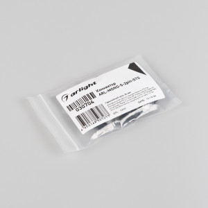 Коннектор ARL-MONO-5-2pin-STS 030704, Одиночный коннектор для соединения 2-х отрезков открытых светодиодных одноцветных лент шириной 5 мм. Материал - прозрачный пластик. Обеспечивает соединение без видимых разрывов. Максимальный допустимый ток 3 А, напряжение 3-24 В. Цена за 1шт.