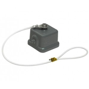09200035428, Сверхмощные разъемы питания PROTECTION COVER MTL HAN 3A 1 LEVER LCK