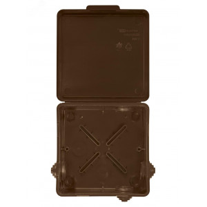 Распаячная коробка ОП 100х100х55мм, крышка, 