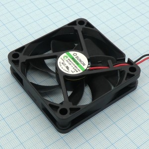 ME60151V3-000U-A99, Вентилятор 12В 60х60x15мм V 3900об/мин 30,7м3/час, 28,2дБ (Recommended replacement: MF60151V2-1000U-A99)