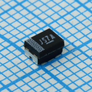 CA45-B6R3K476T, Конденсатор танталовый твердотельный SMD типоразмер B, 6.3 В, 47 мкФ ±10%,