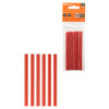 Клеевые стержни универсальные красные, 7 мм x 100 мм, 6 шт, 