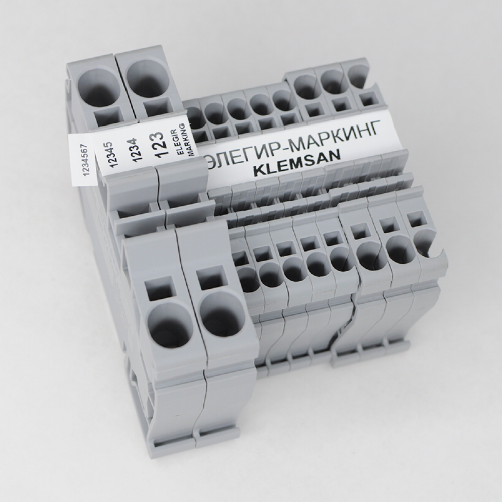 Изображение товара Маркеры для клемм SMK-KL(OPK) 2,5 мм кв белые упаковка 3000 шт