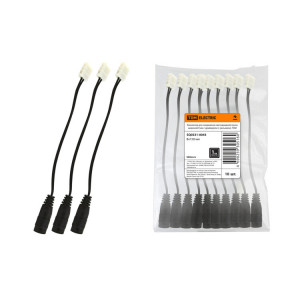 Коннектор для соединения светодиодной ленты шириной 8 мм с драйвером (с разъемом), SQ0331-0043