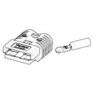 1604042-4, Электропитание платы 175A 1/0AWG GRAY