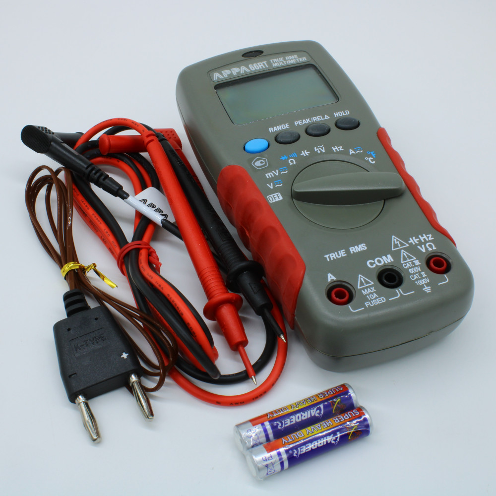 Изображение товара Мультиметр APPA 66RT с True RMS автоматическим выбором пределов измерения