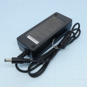 GST60A12-P1J, AC-DC, 60Вт, вход 90...264B AC, 47...63 Гц, 127...370B DC, выход 12B/5A, изоляция 3000В AC, 125x50x31.5мм, -30...+70°С, сетевой разъём IEC320-C14, выходной разъем 11, диам. 5.5х2.1мм