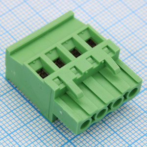 2EDGKA-5.08-04P-14-1000A(H), Разъемный клеммный блок 4 контакта шаг 5.08мм