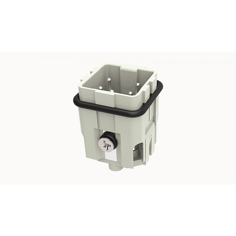 Изображение товара Вилочная контактная вставка DA-004-M 4 полюса 3A 400V серебро