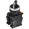 Переключатель 2 полож. 1НО+1НЗ черн. MASTER IEK MI-SW60-11X2-3-24-2-K02