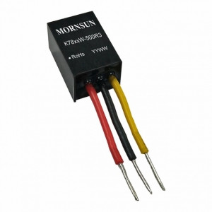 K7803W-500R3, Преобразователь DC/DC Вт, вход 24(4.75-36) VDC, выход 3,3 VDC, 0,5 A, корпус на шасси