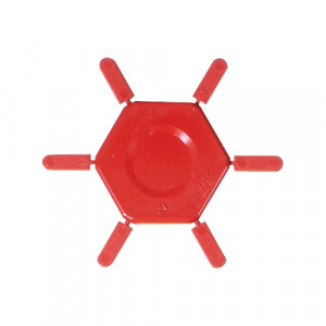 Кодировочный элемент 05.567.5153.5, Кодировочное гнездо разъема на ПП, для розеточного разъема, цвет: красный