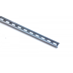 Монтажная рейка 900421/061, DIN рейка 5.5*15мм стальная перф.для клемм с креплением SP15