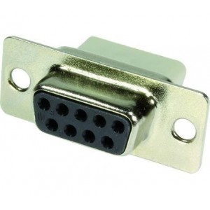 09670094701, Стандартные соединители D-Sub  9P FEMALE CRIMP NO CONTACTS