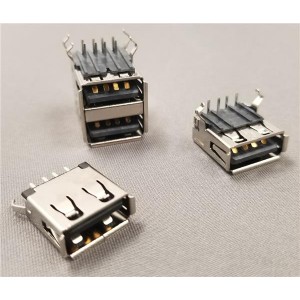SS-52100-001, USB-коннекторы USB 2.0 R Angle Recpt Type A solder