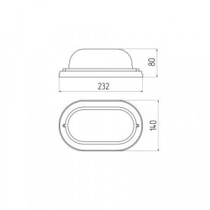 Светильник НБО 04-60-011 Кантри дерево/стекло IP54 E27 max 60Вт 232х140 овал клен Б0048031