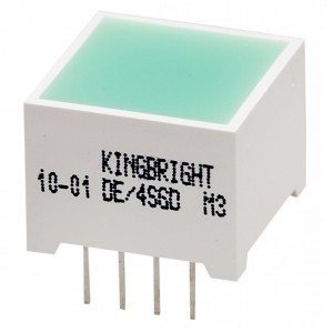 DE-4SGD, LED модуль/15х15мм/зеленый/568нм/40-80мкд