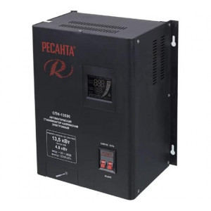 Стабилизатор СПН-13500 1ф 13.5кВт 90-260В IP20 пониж. напр. 63/6/28