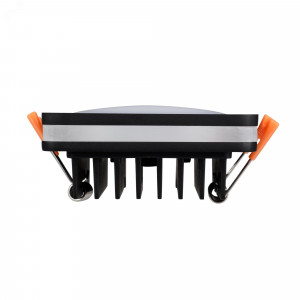 Светодиодная панель LTD-80x80SOL-BK-5W Day White 021481, Квадратный светильник с контурным свечением. Корпус IP44 черный + вставка поликарбонат PC. Цвет ДНЕВНОЙ 4000К, св.поток 325 лм, угол 120°+180°. Питание 110-240VAC (драйвер в к-те 300mA 11-25V), мощность 5Вт. Размеры 80х80х40 мм, установка в отв.65х65 мм,