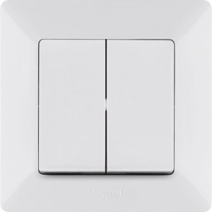 VLN-l БЕЛ Выкл 2-Клв 752405