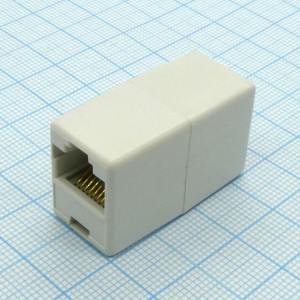 тел AD TJ8P8Cгн. - TJ8P8Cгн. (1-1)*, сетевой переходник RJ45 гн-гн