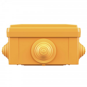 Коробка ответвительная FS 100х100х50мм 6р 450В 6А 4кв.мм с каб. вводами и клеммн. IP56 пластик. FSB11604