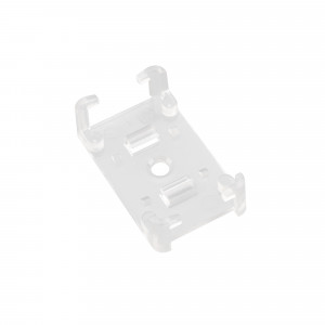 Модуль управляемый VISOR-DMX-5060-6-24V RGB 120deg (D40x12mm, 1.5W, IP68) 029188, Управляемый светодиодный модуль DMX с держателем, RGB, микросхема TM512AС, напряжение 24 В, мощность 1.5 Вт, 6 светодиодов SMD 5060, угол 120°. Создание медиафасадов. 20 шт на цепочке, 2 цепочки в пакете, расстояние между центрами модулей 240 мм, длина пр