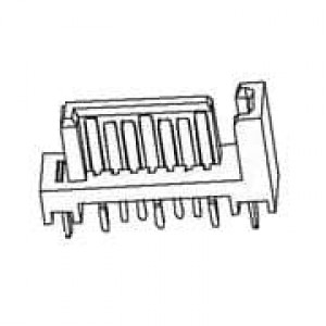 SATA01120172, Соединители для ввода/вывода SATA 7 pin Vertical T/H plug