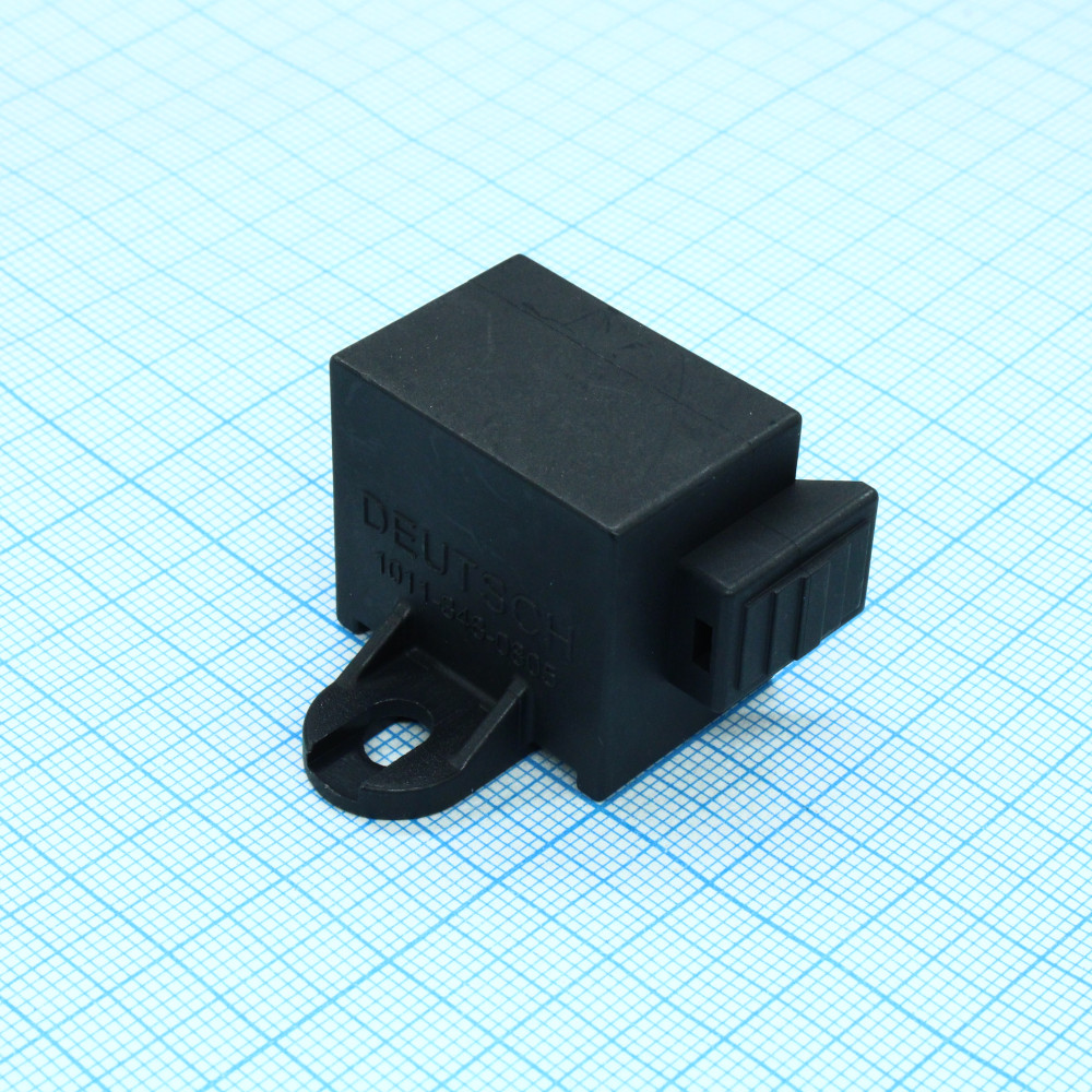 Изображение товара Защитный колпачок для штекера прямой пластиковый черный TE Connectivity