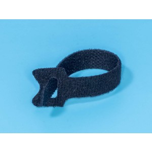 MGT-135BK, Стяжка 135х12 мм с липучкой, черная, упак. 20 шт.