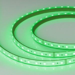 Лента герметичная RTW-PFS-B60-13mm 24V RGB (14.4 W/m, IP68, 5060, 5m) 033791, Светодиодная лента RTW-PFS-B60, герметичная IP68 (PFS-полная силиконовая экструзия). Светодиоды 5060, 60 шт/м (300 шт на 5 м), белая плата, ширина 13 мм, скотч 3M. Цвет RGB, угол 120°. Питание 24V, мощность 14.4 Вт/м (72 Вт на 5 м). Размеры 5000x13x5.5 мм