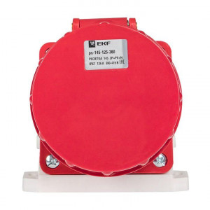Розетка стационарная наружная 145 3Р+РЕ+N 125А 380В IP67 PROxima ps-145-125-380