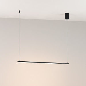 Светильник SP-UMBRA-HANG-H-L900-15W Warm3000 (BK, 120 deg, 230V) 036941, Декоративный подвесной светильник. Мощность 15 Вт, св. поток 531 лм, 35 лм/Вт, теплый 3000 K, CRI>90, угол 120°, напряжение питания 230 В. Черный корпус из алюминия и металла, экран из силикона, степень защиты IP20. Размер: длина 910 мм, диаметр 16 мм, га