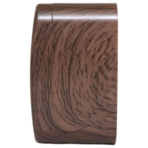 Розетка TV 1-местная ОП Минск 75Ом 5-862МГц т-мное дерево EKF