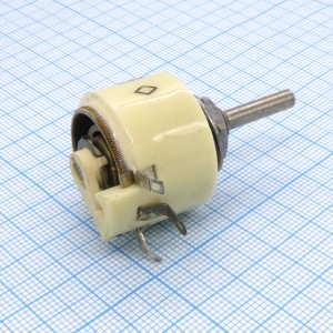 ППБ-3А     220 ±5%, Резистор переменный проволочный 220Ом ±5% 3Вт