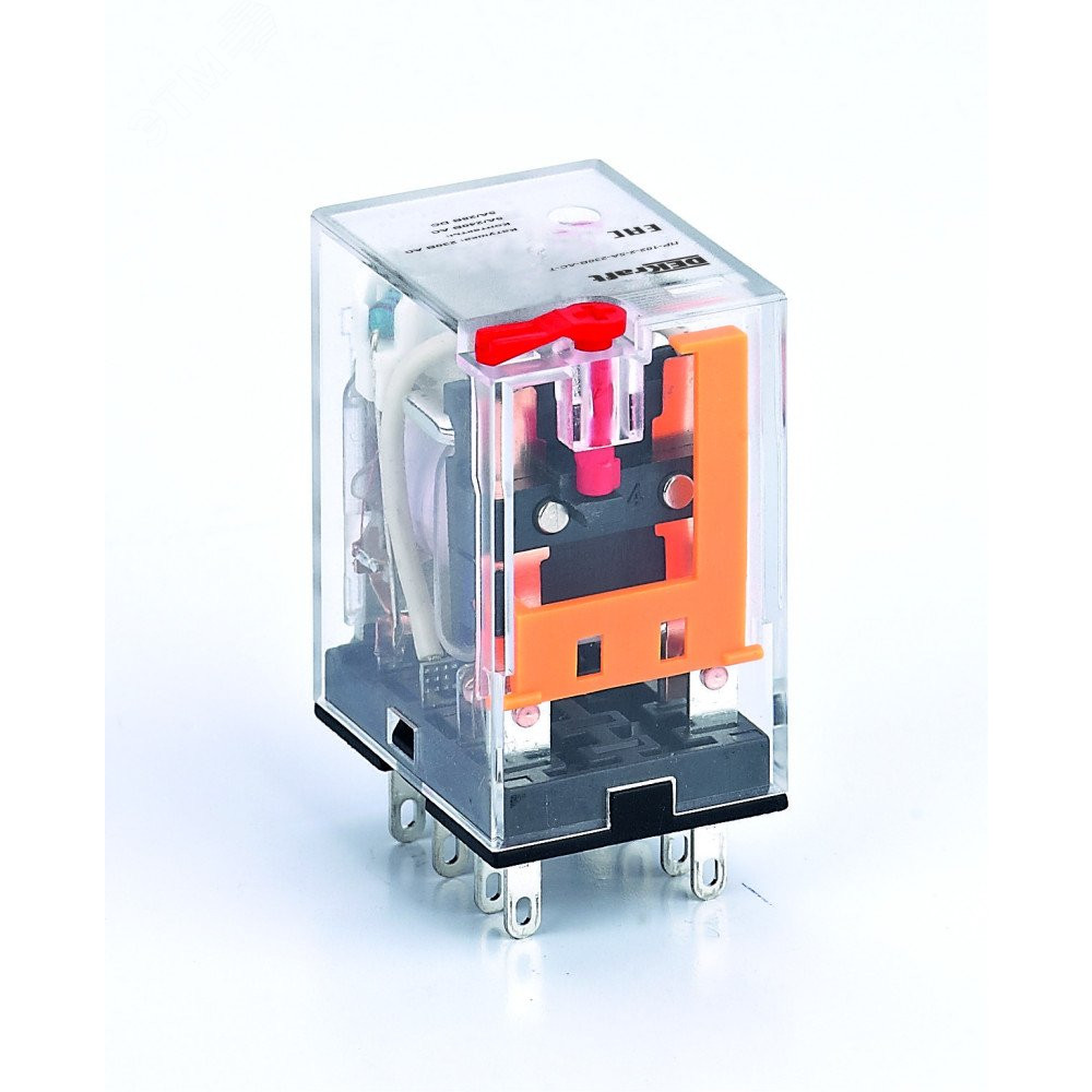 Изображение товара Промежуточное реле DEKraft ПР-102 23867DEK 2 контакта для автоматизации