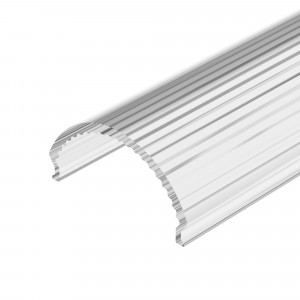 Экран ARH-WIDE-B-H20-2000 Round Frost-PM 016627, Полуматовый экран PMMA (90%) для профиля WIDE-B-H20. Полукруглый, длина 2000мм. Цена за 1м.