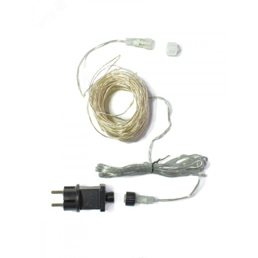 Изображение товара Гирлянда светодиодная Нить 30+5м 300LED теплый белый Космос KOC_GIR-V102