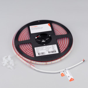 Лента герметичная RTW-PFS-A120-11mm 24V White6000 (9.6 W/m, IP68, 2835, 5m) 034026, Светодиодная лента RTW-PFS-A120, герметичная IP68 (PFS-полная силиконовая экструзия). Светодиоды 2835, 120 шт/м (600 шт на 5 м), белая плата, ширина 11 мм, скотч 3M. Цвет БЕЛЫЙ 6000 K, цветопередача CRI>85, угол 120°. Питание 24V, мощность 9.6 Вт/м (48 Вт