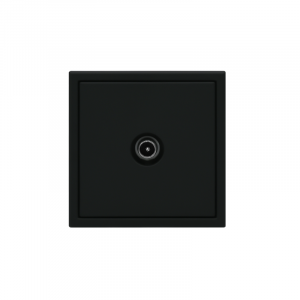 ARTGALLERY TV ТВ розетка оконечная 1DB, механизм, карбон GAL001091
